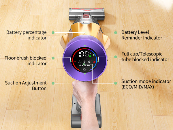 Sunsare X7A cordless vacuum cleaner