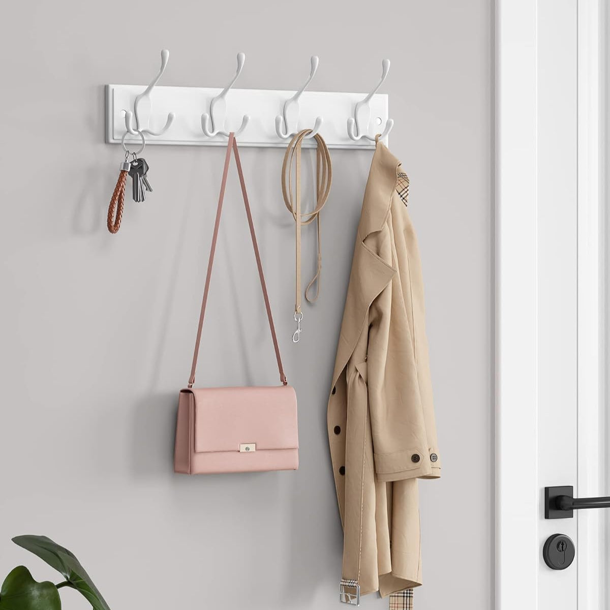 SONGMICS Wall-Mounted Coat Rack