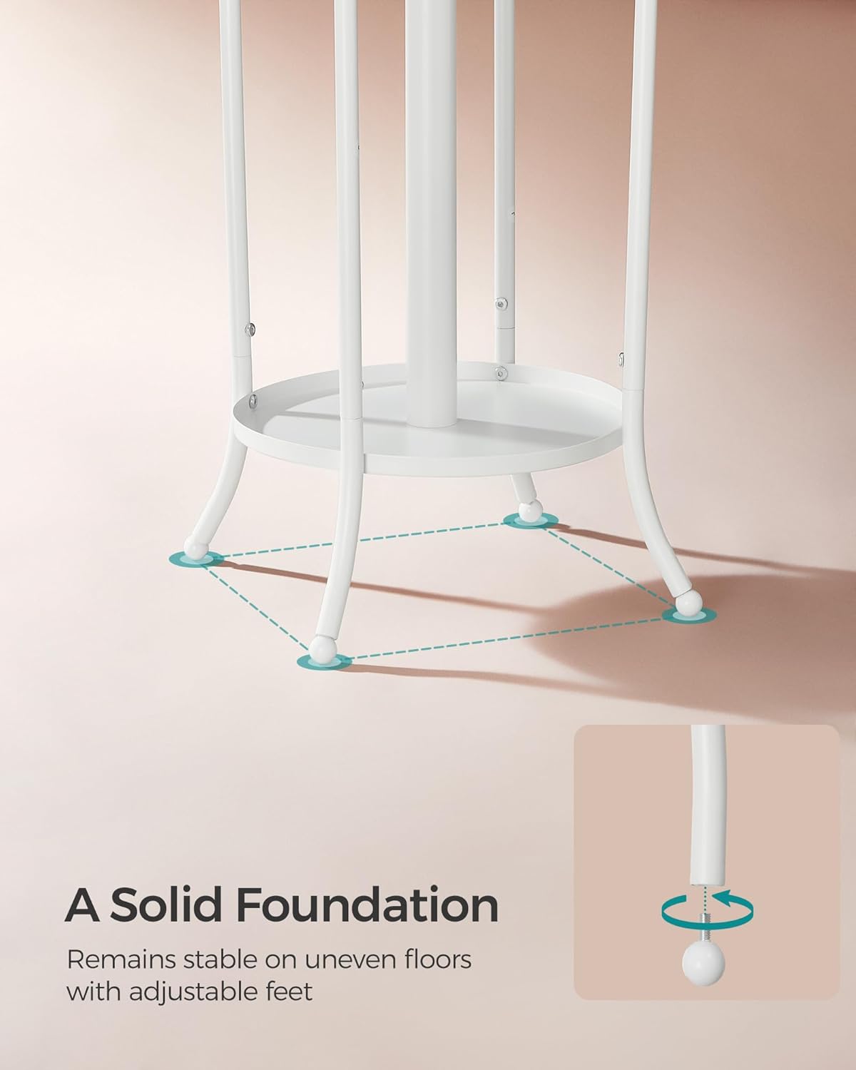 SONGMICS Coat Rack Freestanding