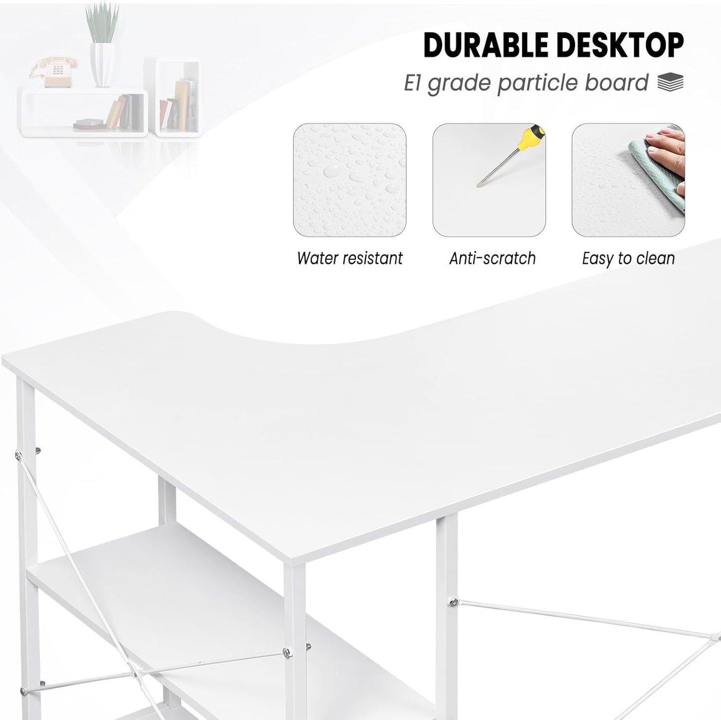 WOLTU Corner Desk