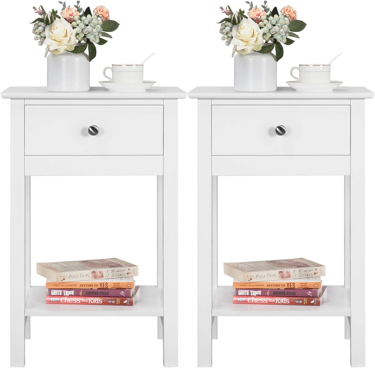 Costoffs Set of 2 Bedside Tables