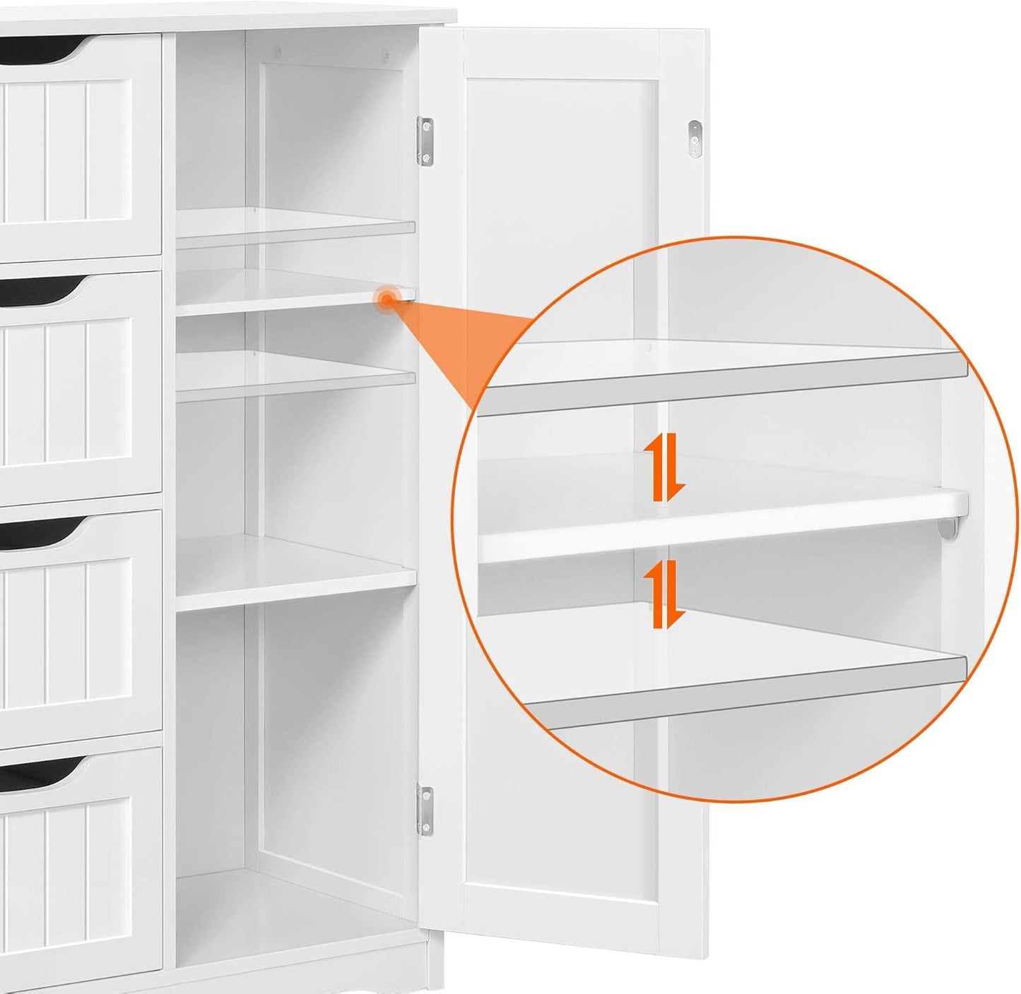 Yaheetech Wooden Floor Cabinet