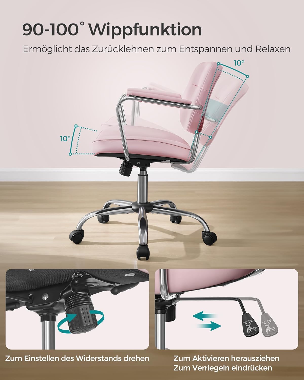 SONGMICS Home Office Chair