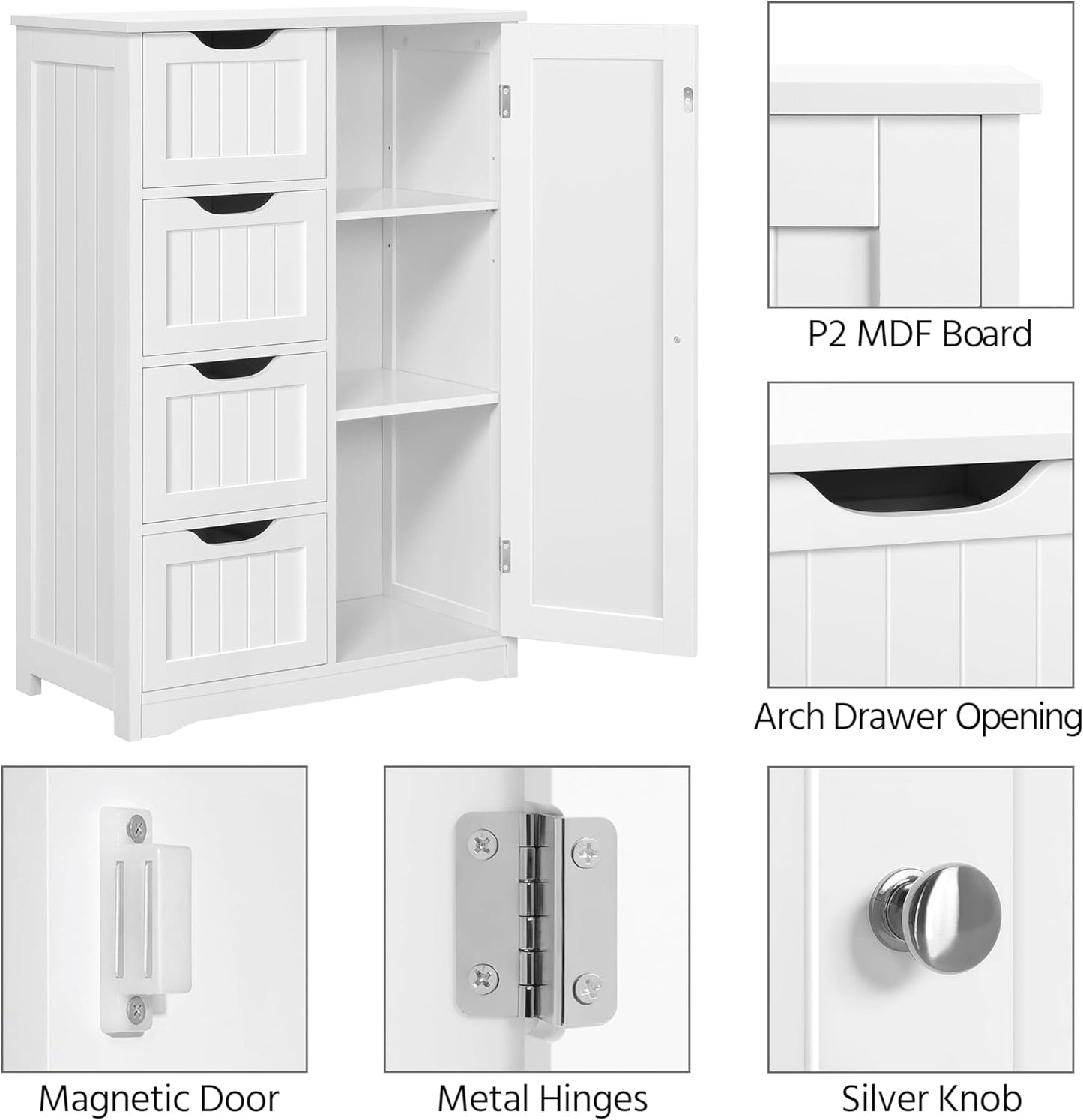 Yaheetech Wooden Floor Cabinet