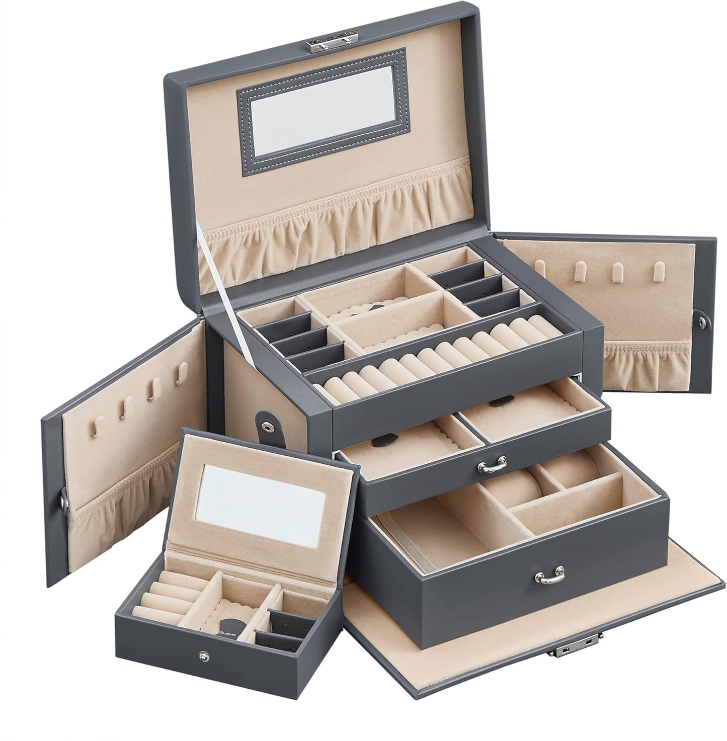 SONGMICS Jewellery Box