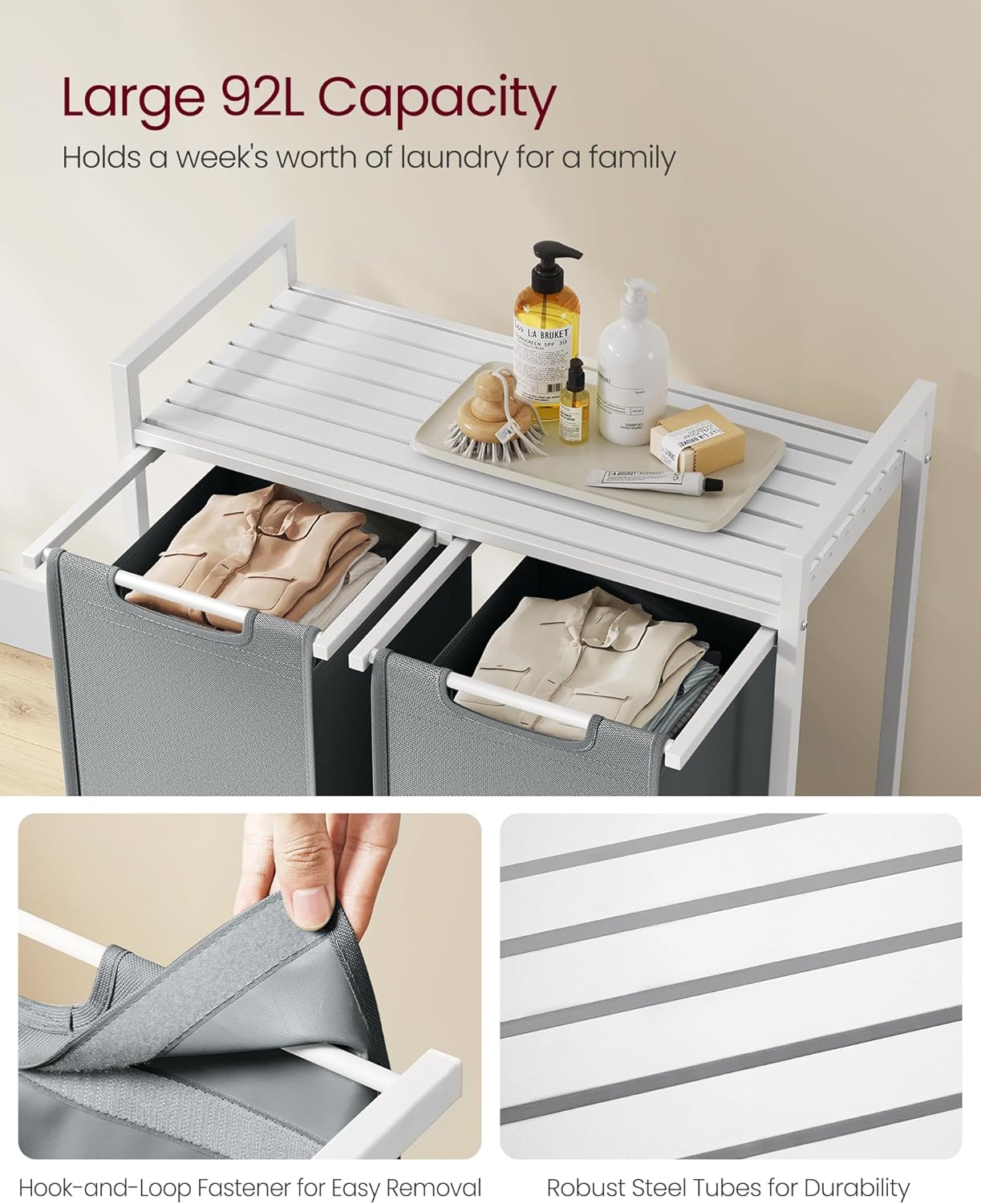 VASAGLE Laundry Basket