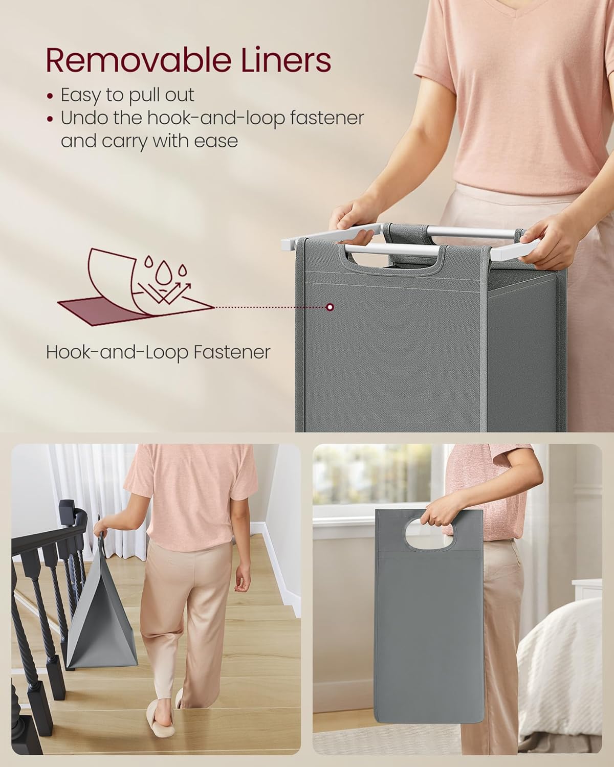 VASAGLE Laundry Basket