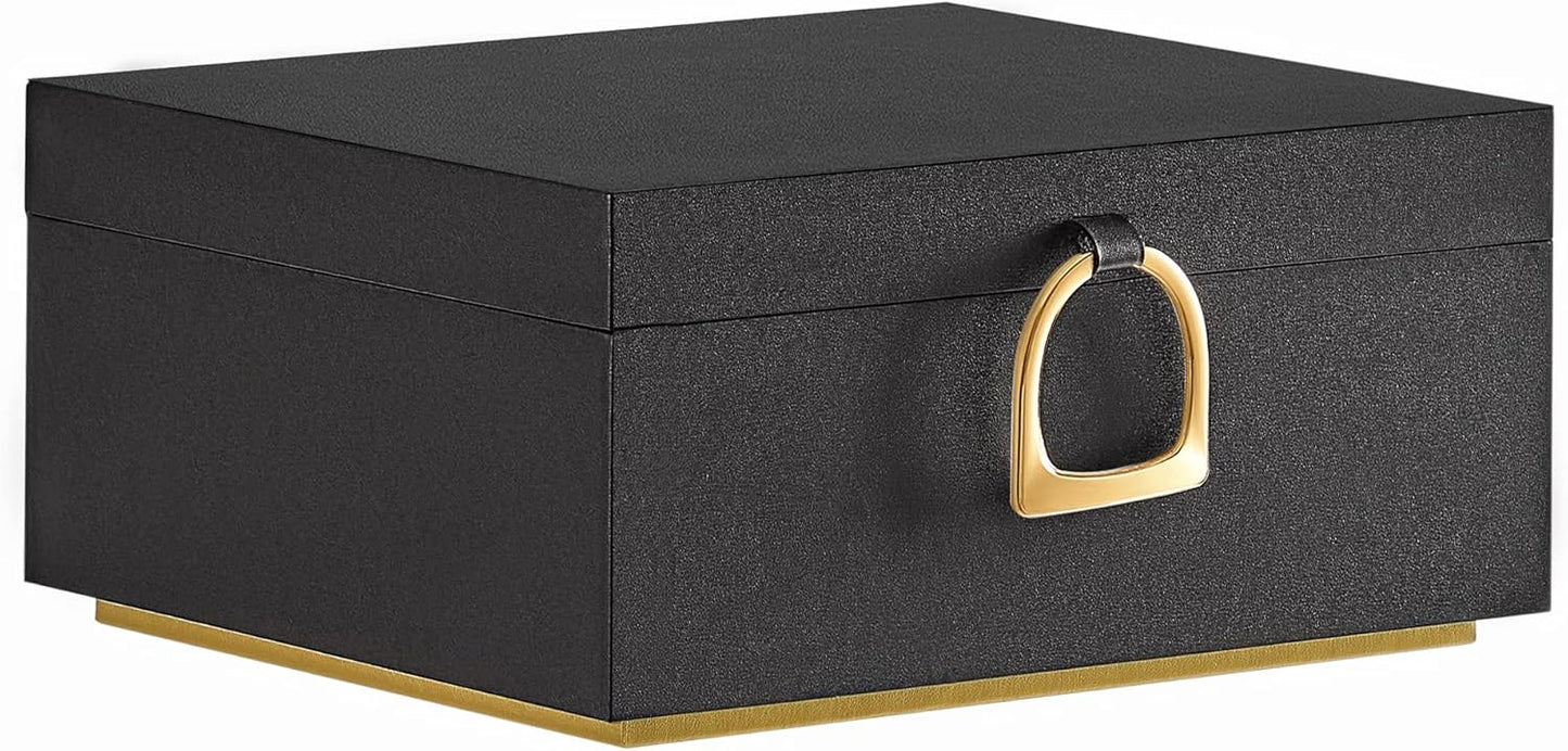 SONGMICS 2 Tier Jewellery Box with Handle