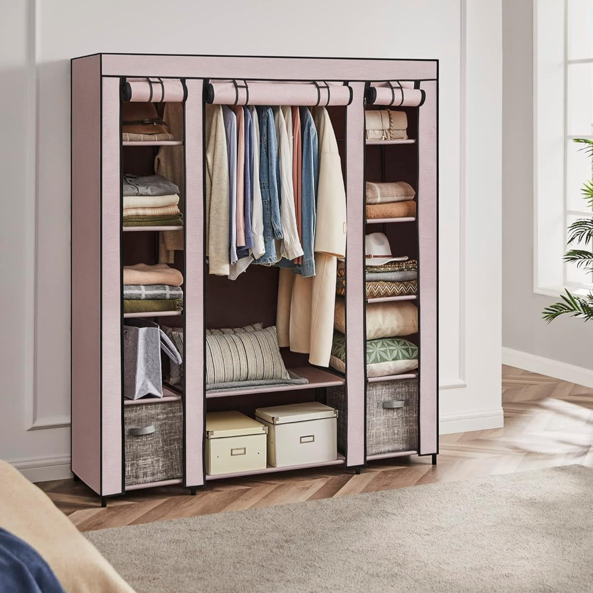 SONGMICS Wardrobe Closet