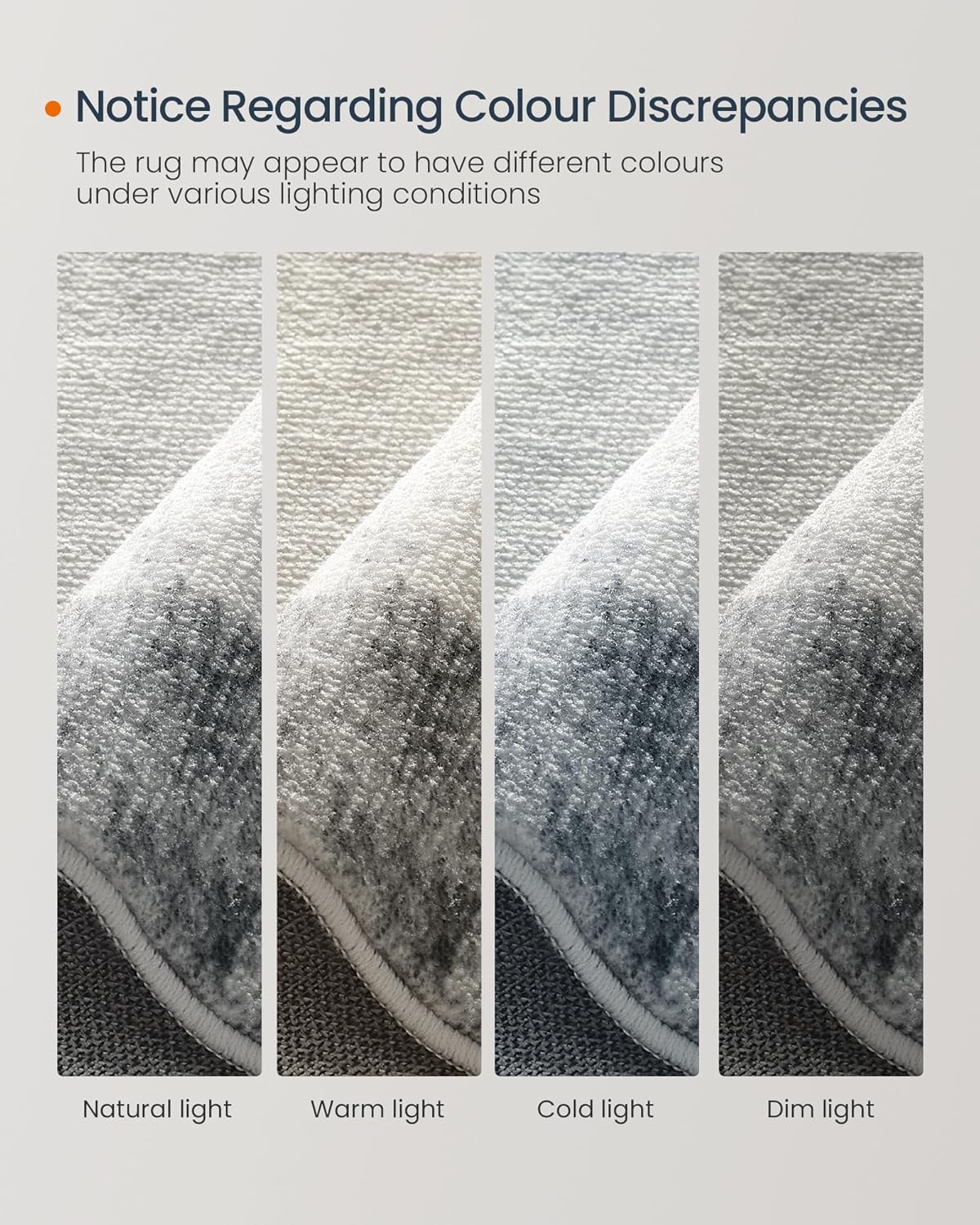 SONGMICS HOME Area Rug Carpet