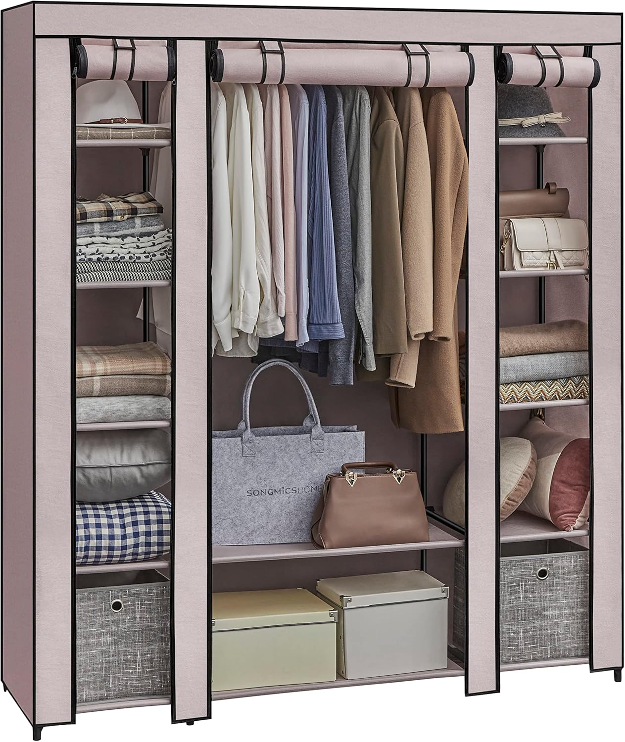 SONGMICS Wardrobe Closet