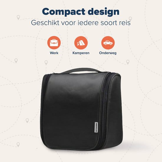 TrvlMore Accessory Storage Bag Large Cosmetic Bag Hanging Bags Toiletry Waterproof Hanging Travel Bag