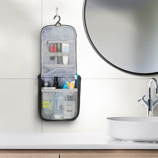 TrvlMore Accessory Storage Bag Large Cosmetic Bag Hanging Bags Toiletry Waterproof Hanging Travel Bag