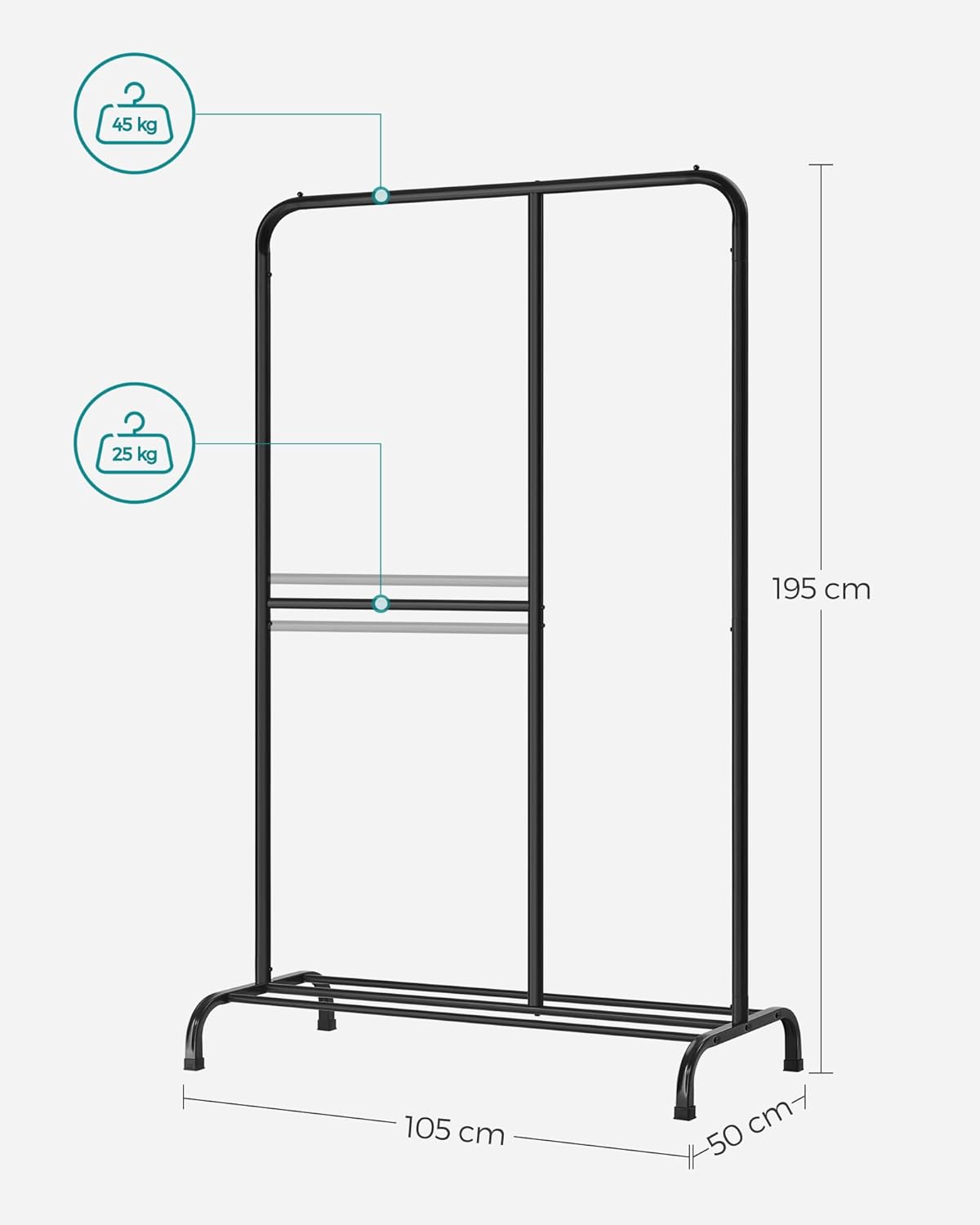 SONGMICS Clothes Rack