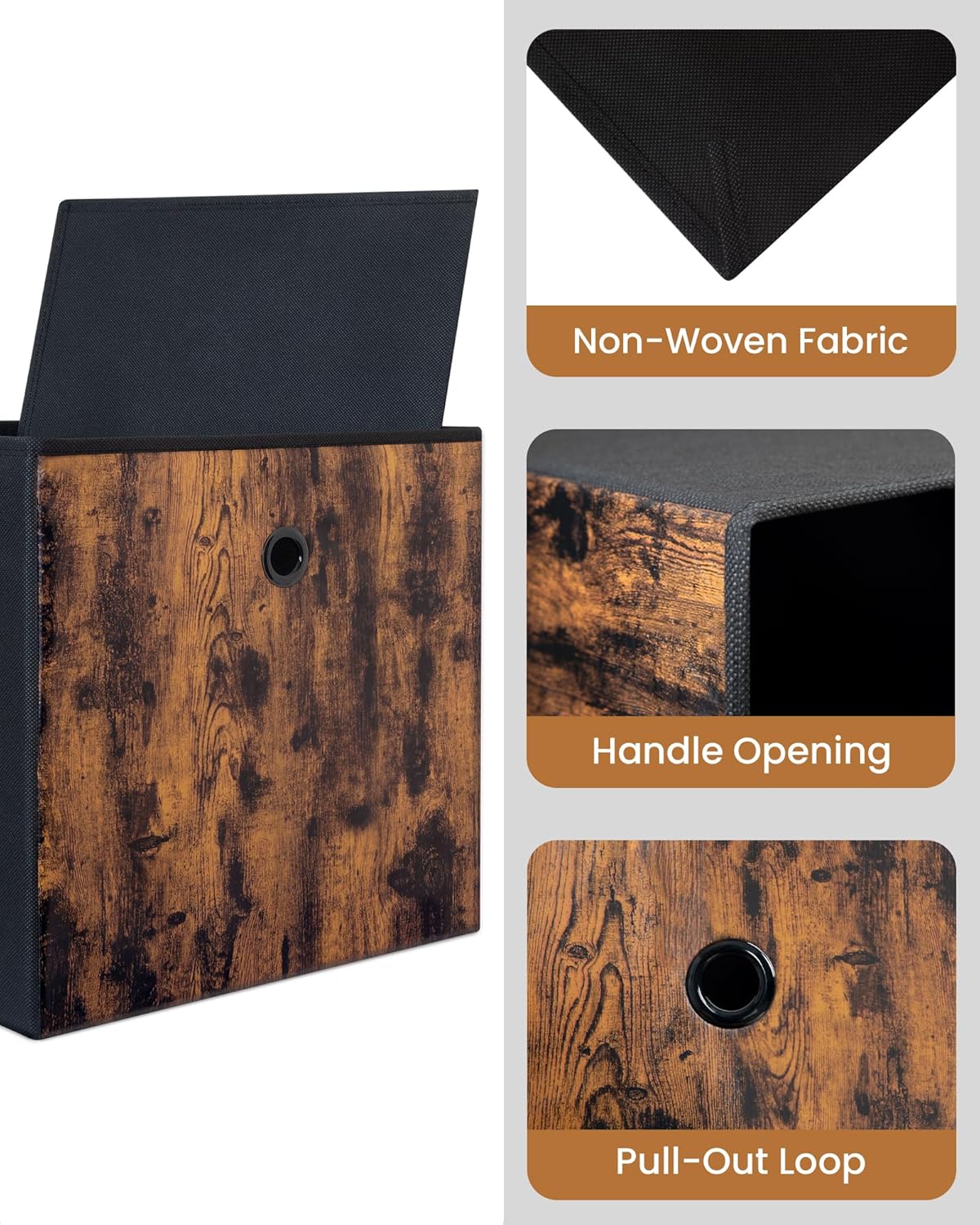 SET OF 6 Storage Cubes