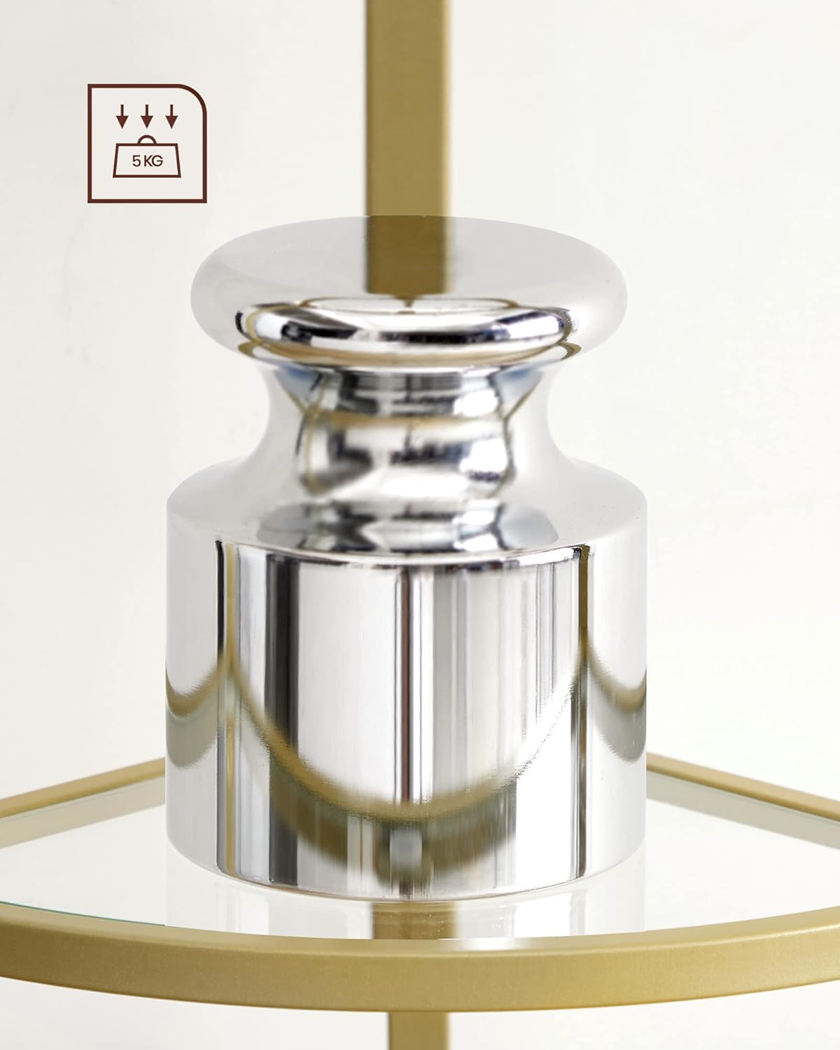 VASAGLE Corner Shelf