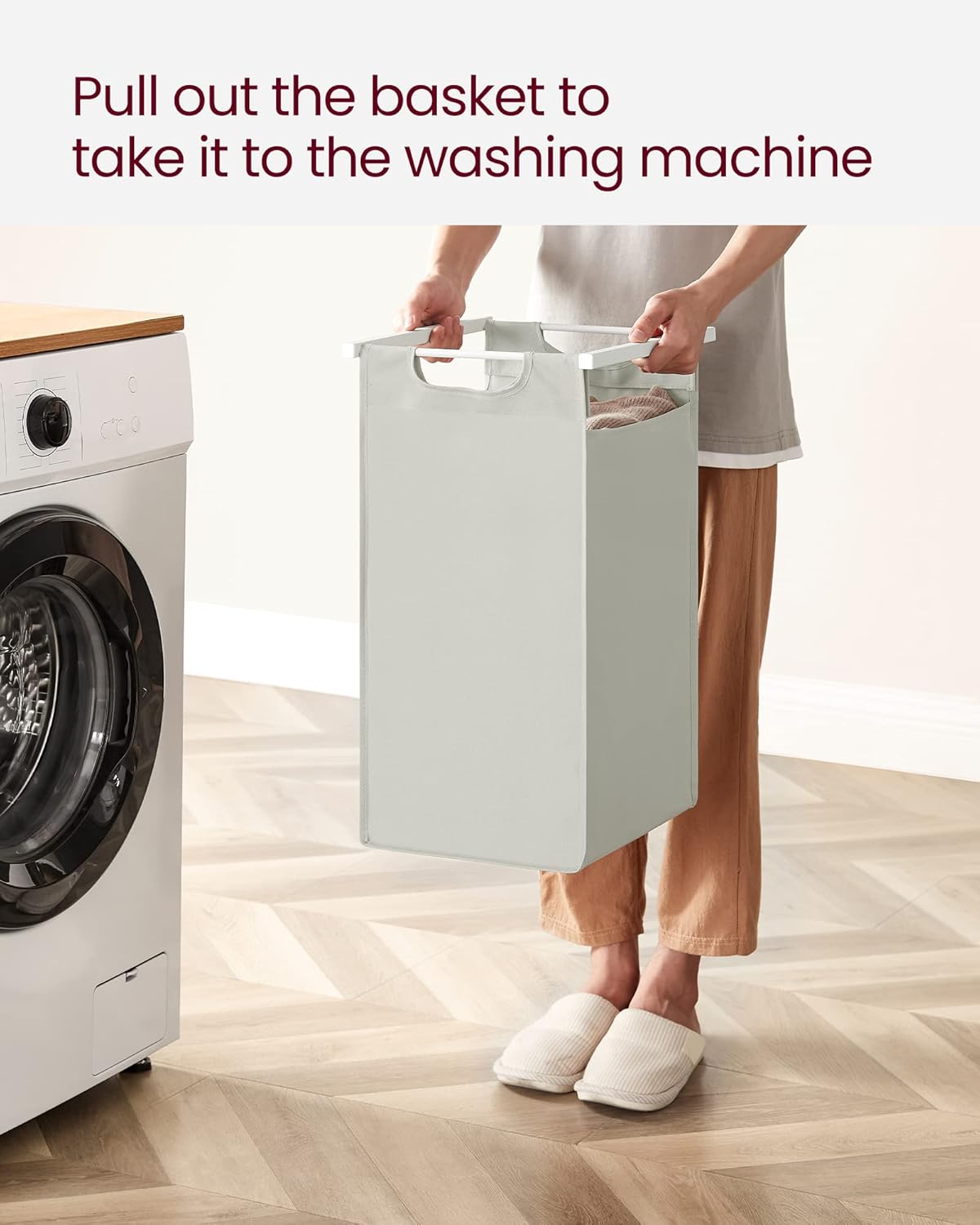 VASAGLE Laundry Basket, Laundry Hamper