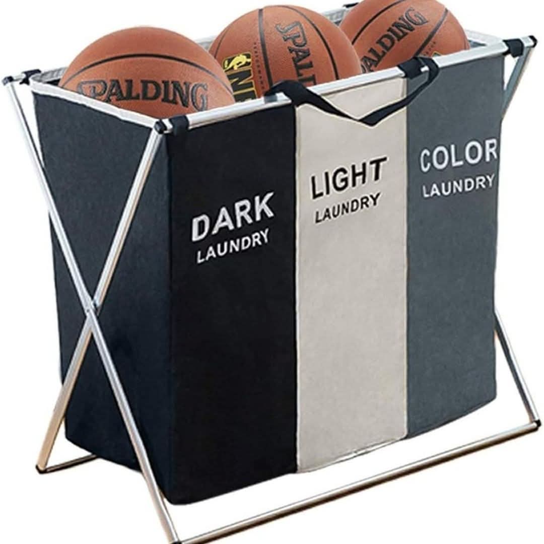 Laundry Basket 3 section