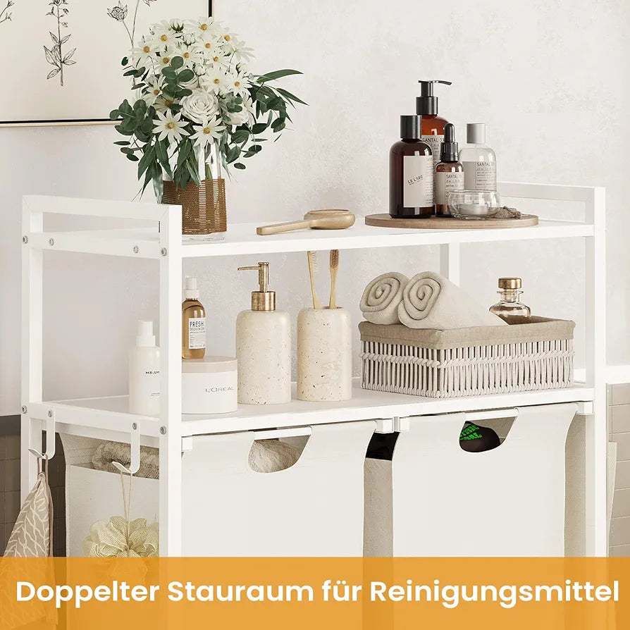 Laundry Basket 2 Compartments