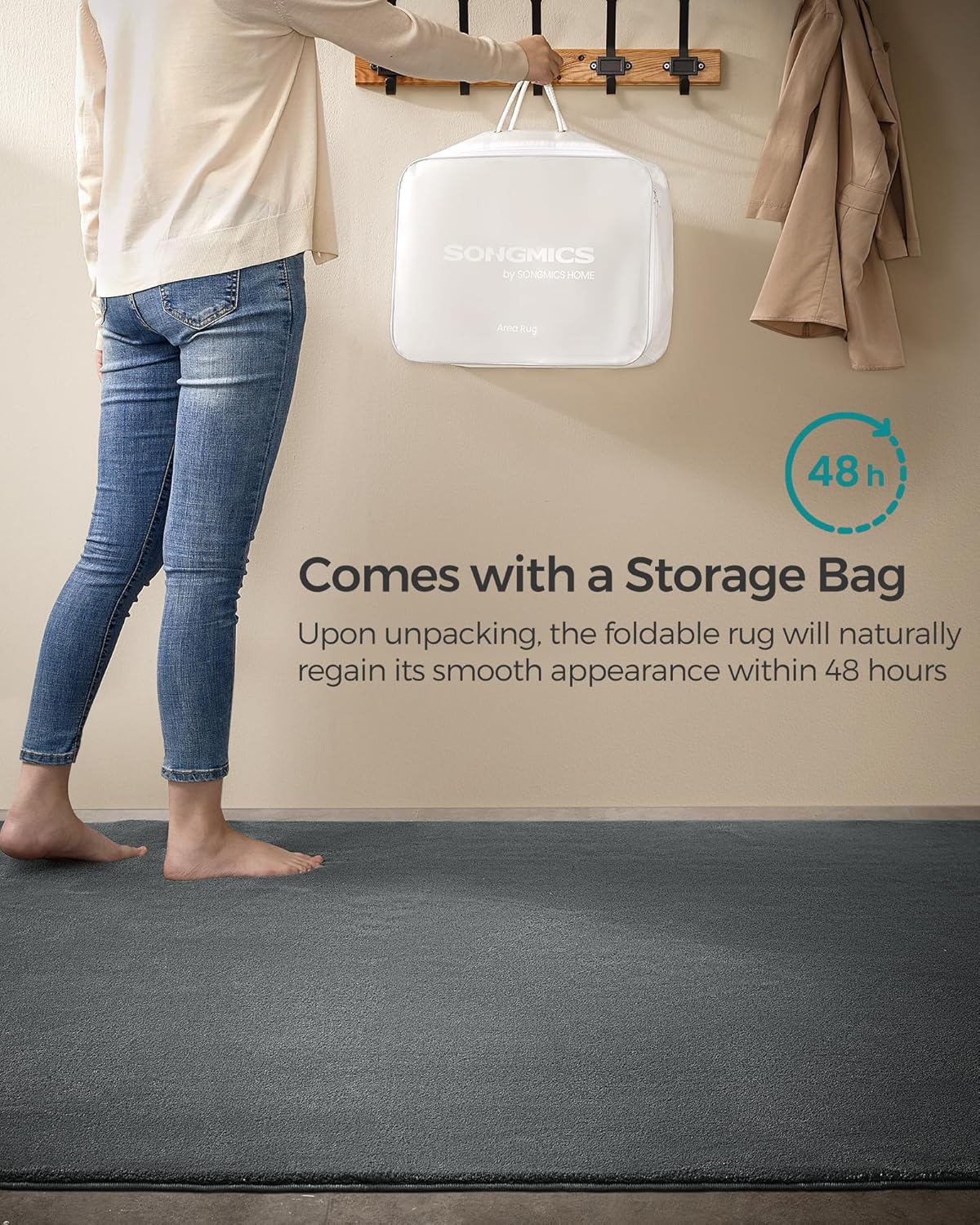 SONGMICS Area Rug Carpet