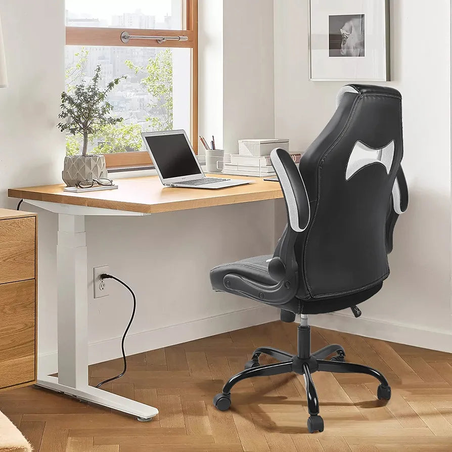 BASETBL Office Chair Folding Armrest Height Adjustable