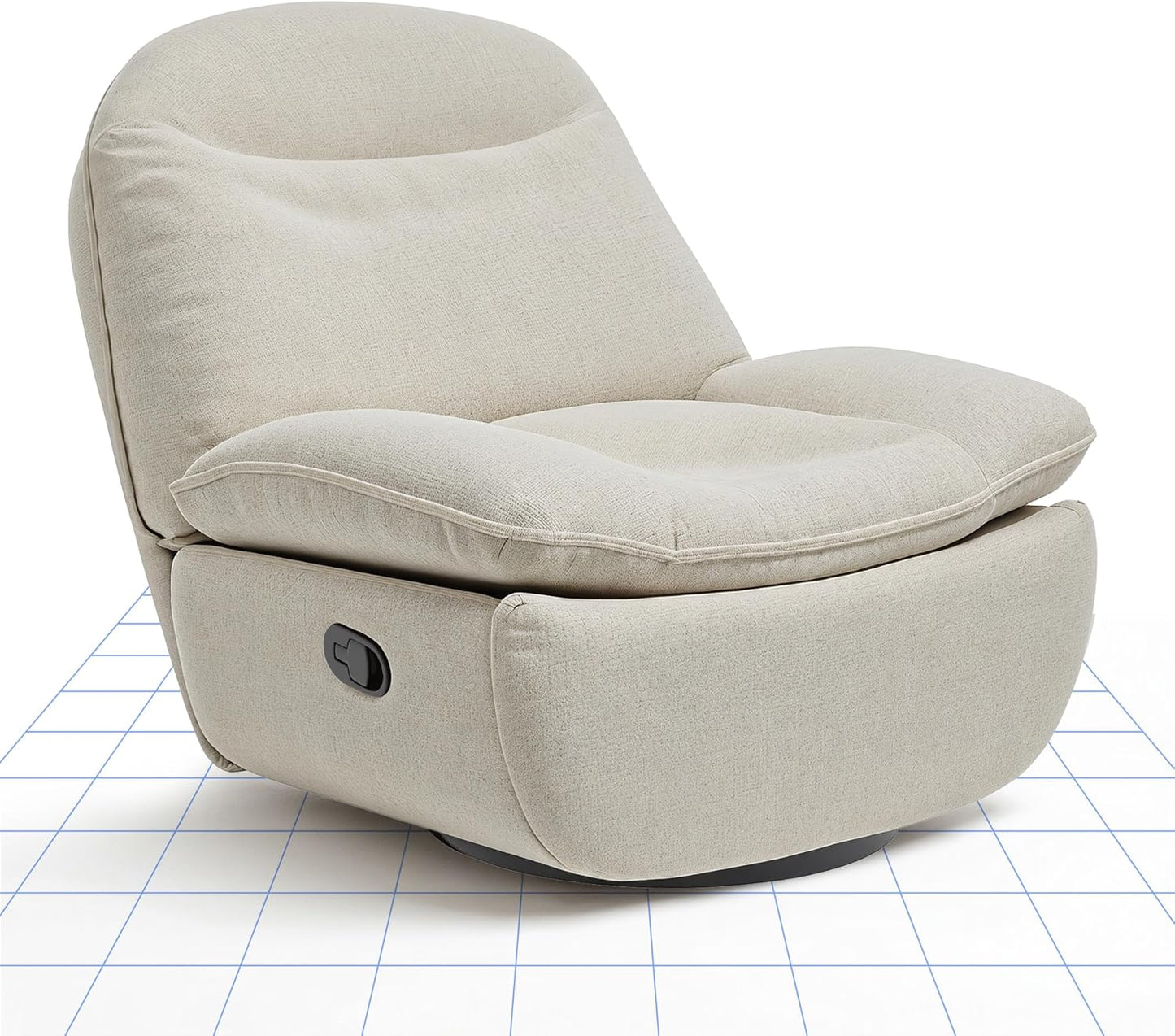 FLEXISPOT XC6 Rocking Swivel Recliner Chair