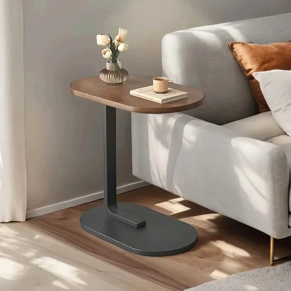 C shaped side table