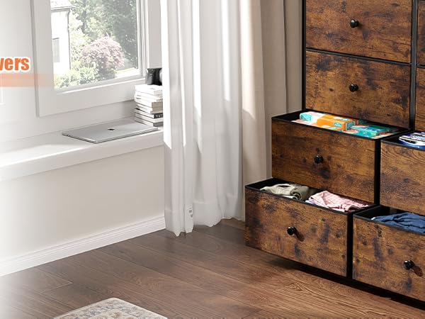 Tall Dresser Drawers