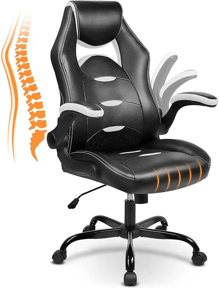 BASETBL Office Chair Folding Armrest Height Adjustable