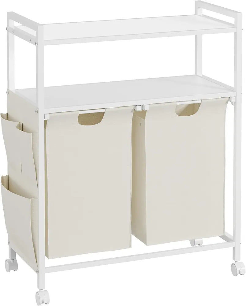 Laundry Basket 2 Compartments