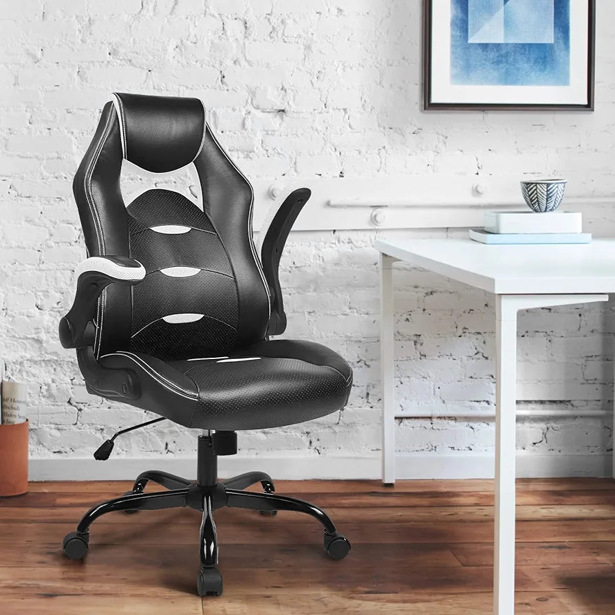 BASETBL Office Chair Folding Armrest Height Adjustable