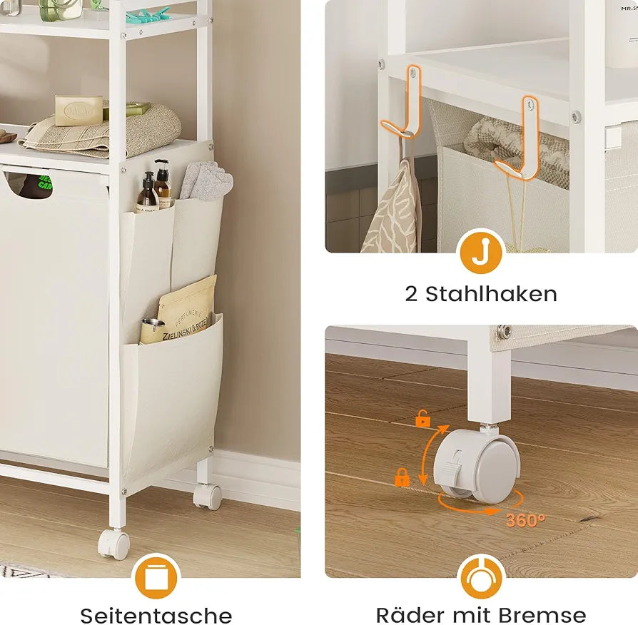 Laundry Basket 2 Compartments
