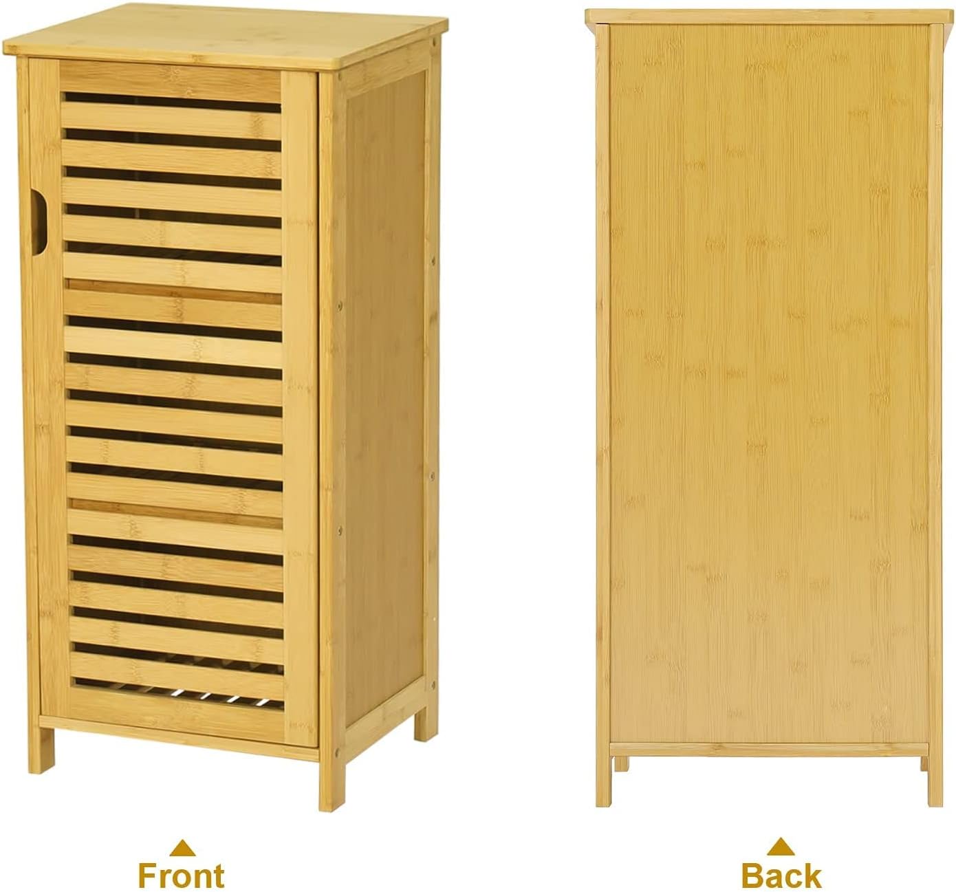 Narrow Bamboo Cabinet