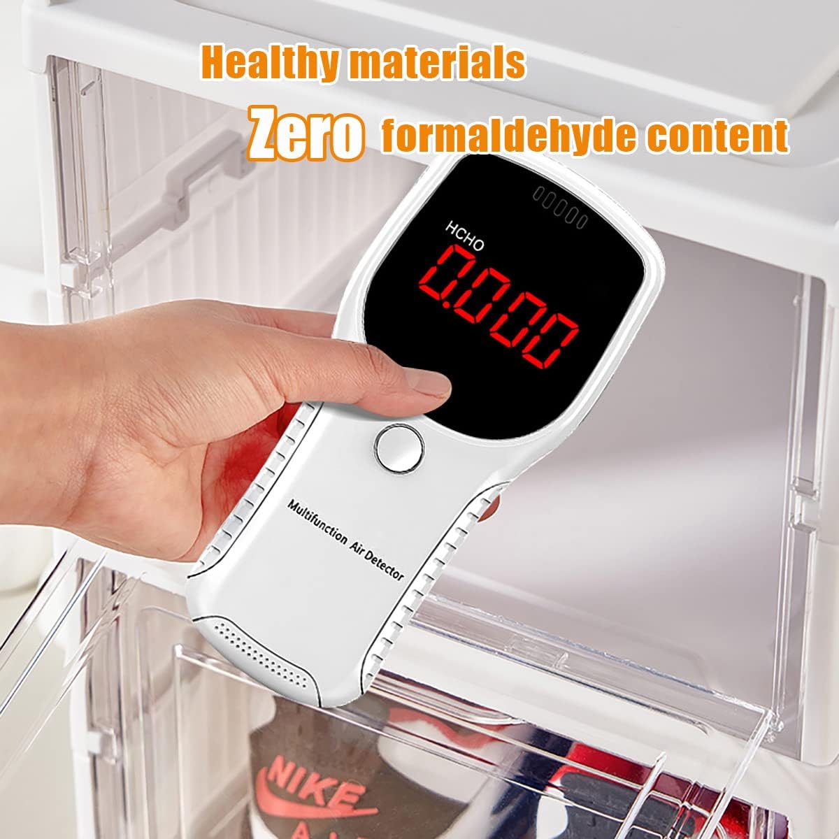 6 Layers Shoes Box Foldable Transparent Cabinet