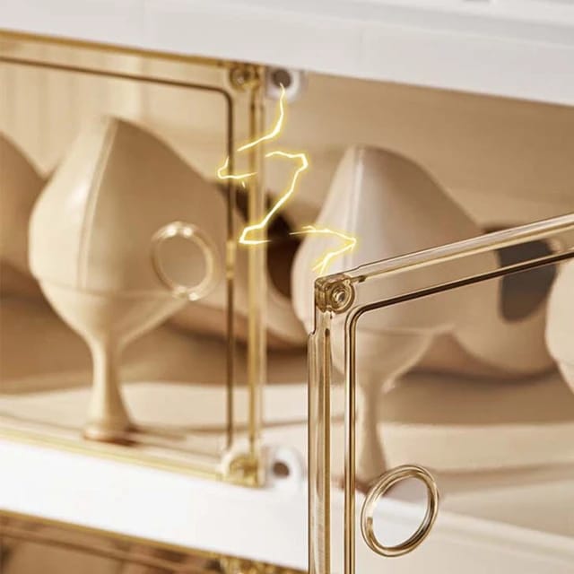 Foldable Shoe Rack Organizer Cabinet