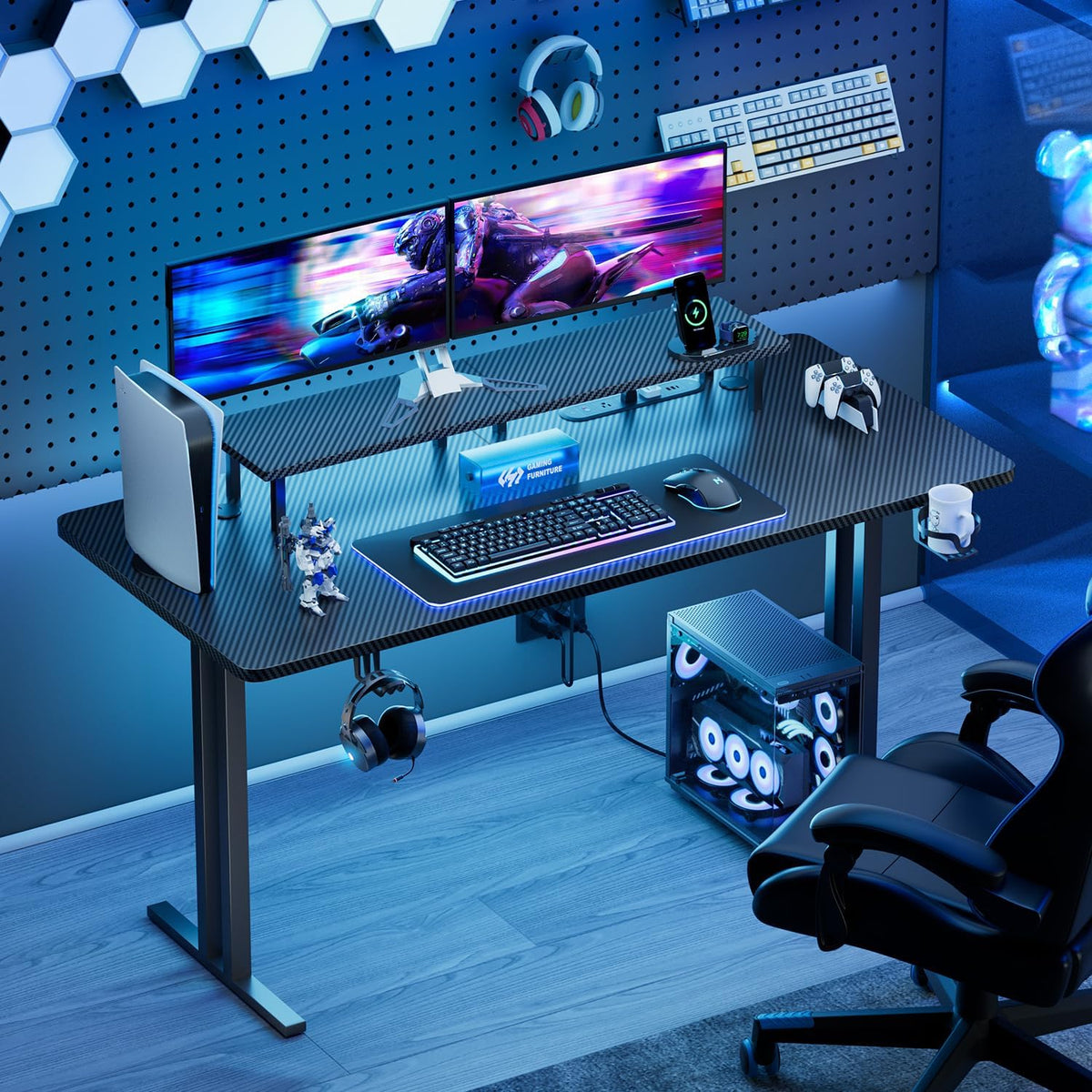 HLDIRECT Gaming Desk II12BLACK