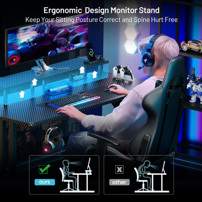 HLDIRECT Gaming Desk II12BLACK