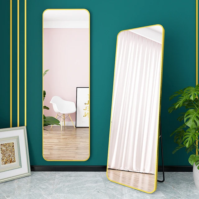 Extra Long Full Length Body Mirror Bathroom Bedroom Makeup Dressing Mirror