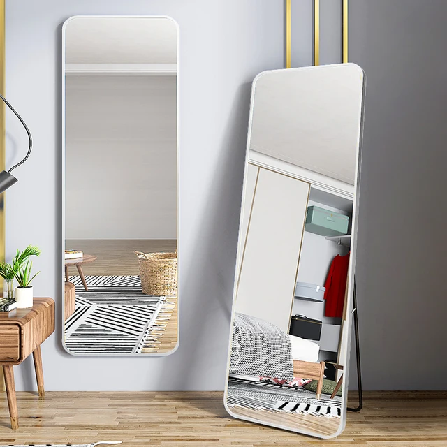 Extra Long Full Length Body Mirror Bathroom Bedroom Makeup Dressing Mirror