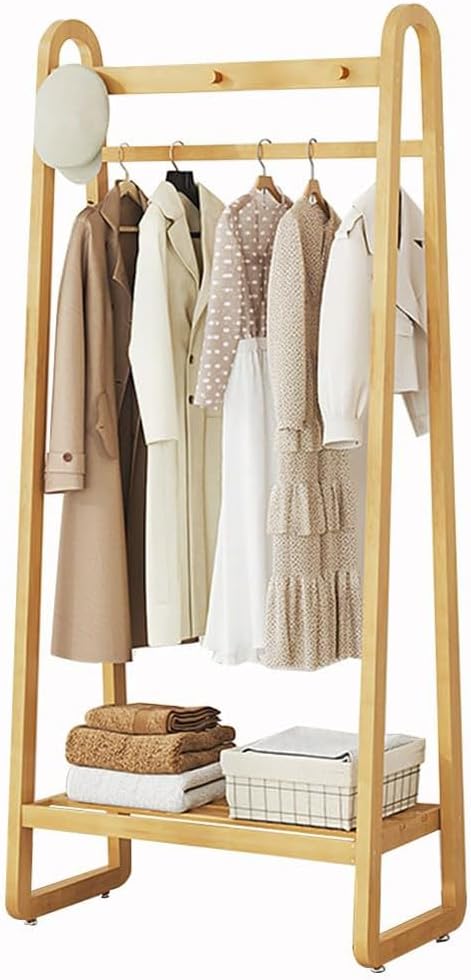 Bamboo Clothes Rack