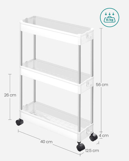 SONGMICS Kitchen Wagon, Kitchen Rack KSC007W01V1
