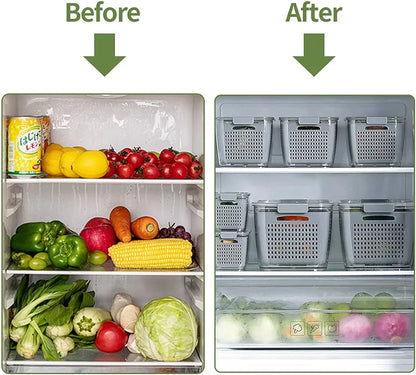 Vegetable fruit storage container