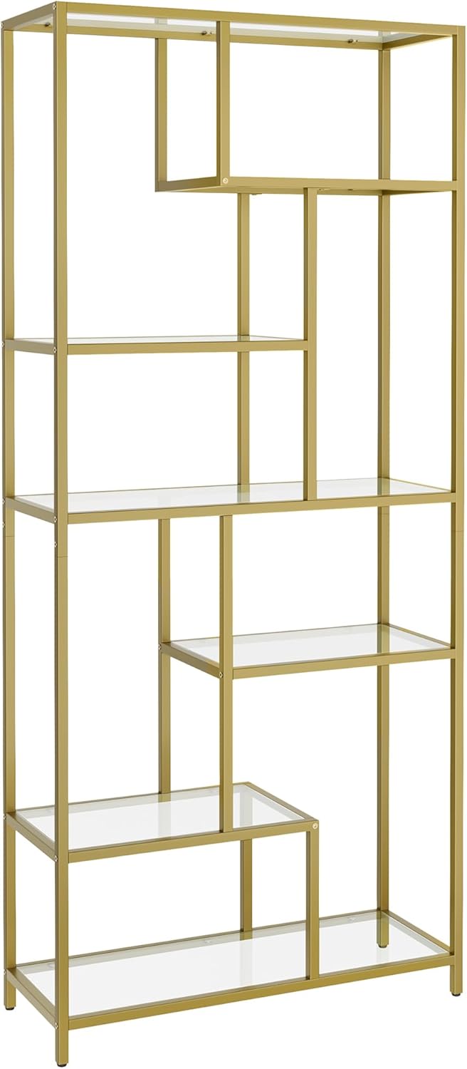 VASAGLE Bookshelf, 6-Tier Tall Bookcase Shelves