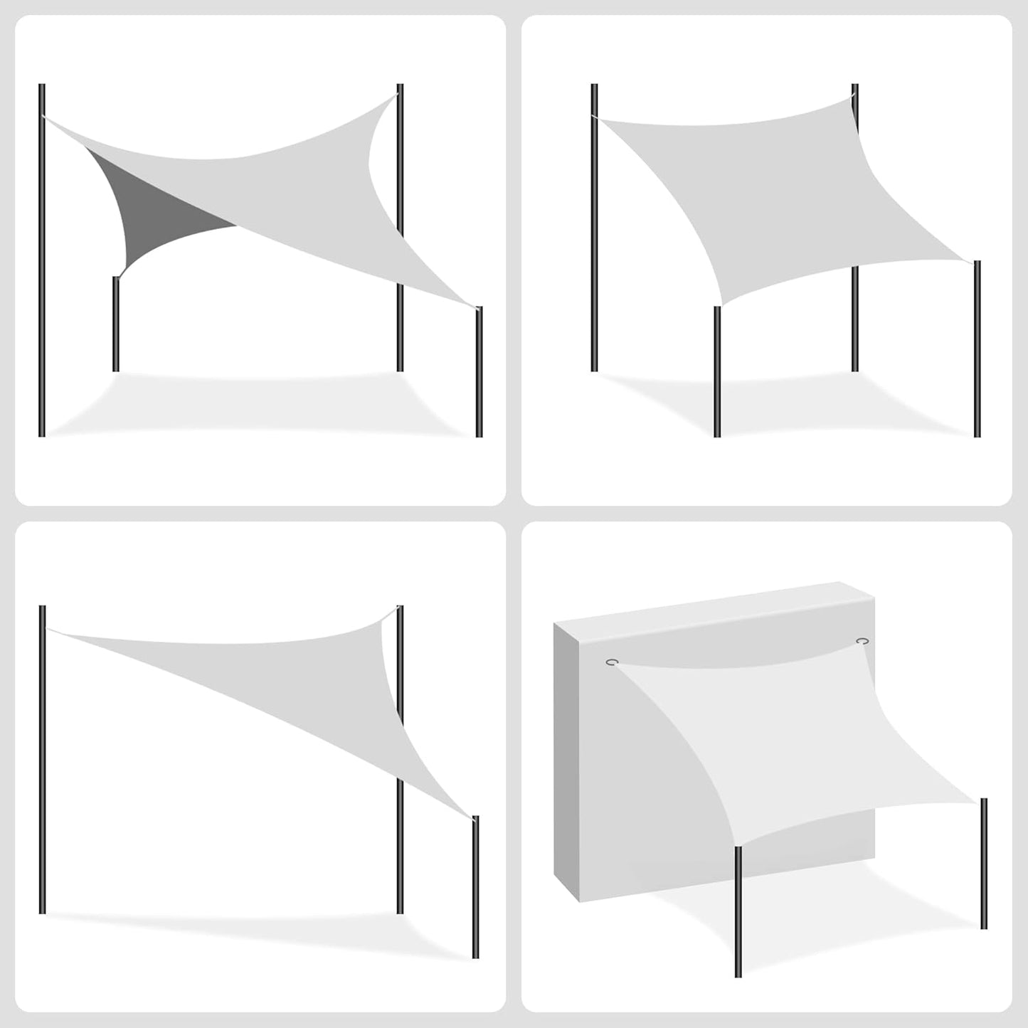SONGMICS Sun Sail GSS34QY