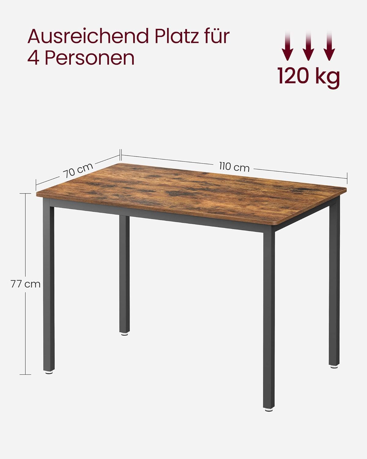 VASAGLE Dining Table