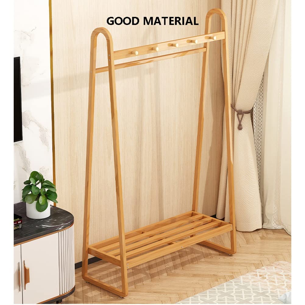 Bamboo Clothes Rack