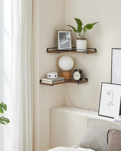 VASAGLE Floating Shelves, Set of 2 LLS831B01
