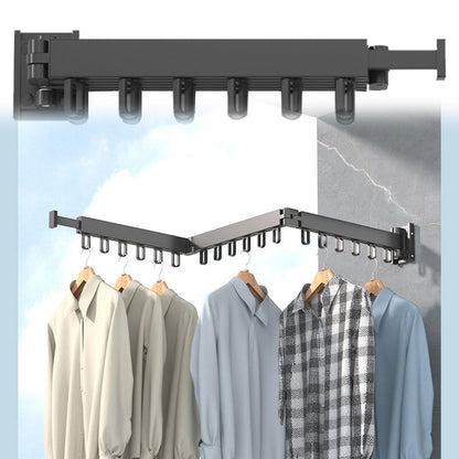 Foldable Clothes Drying Rack Wall Mounted