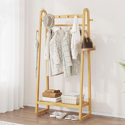 Bamboo Clothes Rack