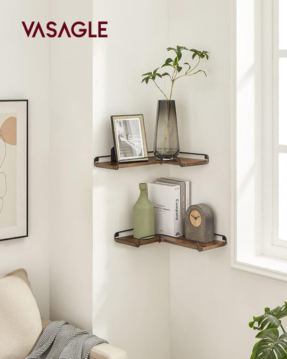 VASAGLE Floating Shelves, Set of 2 LLS831B01